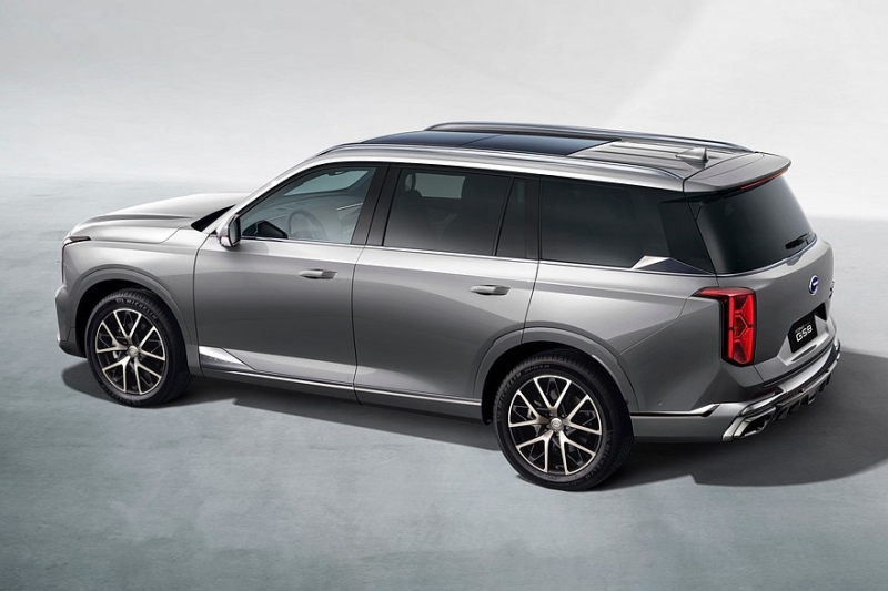 Кроссовер GAC GS8 Dragon для России: подробности о технике
