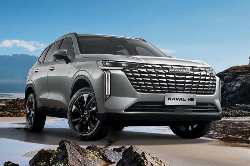 Кроссовер Haval H6 с новым дизайном: больше рынков