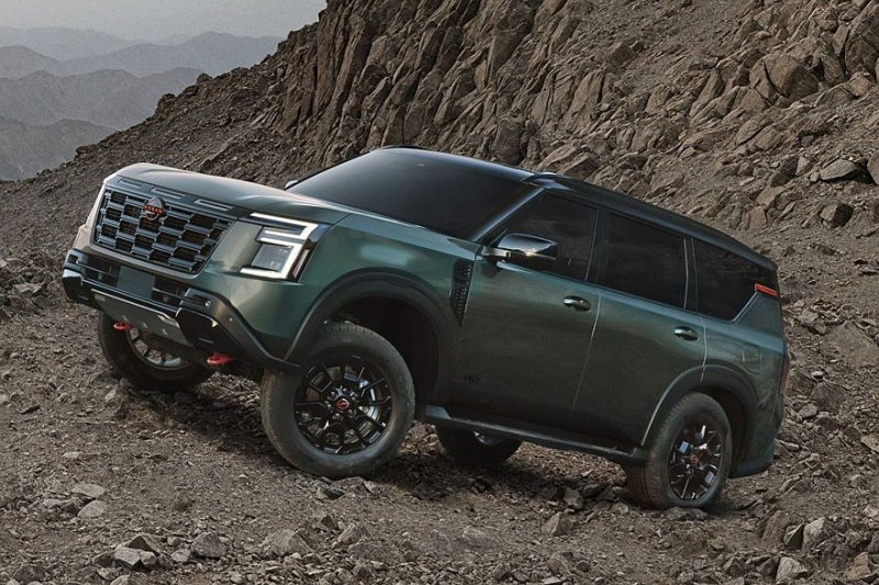 Nissan Patrol нового поколения получил хардкорную версию Pro-4X