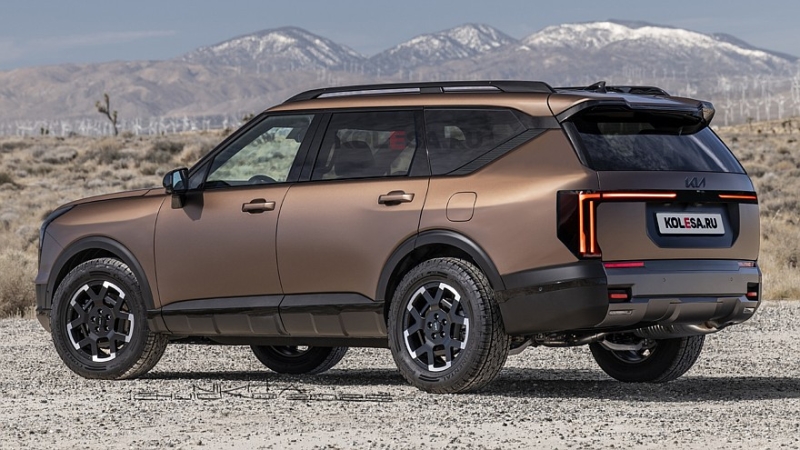 Новый Kia Telluride: первые изображения