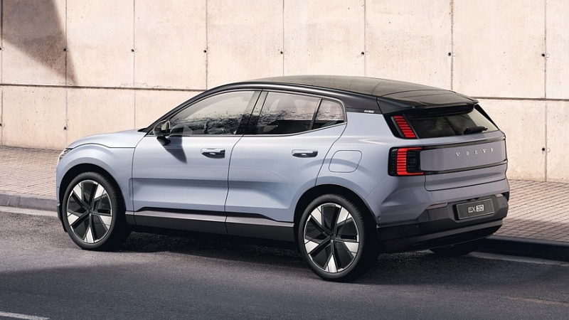 Новый кроссовер Volvo EX60 готовится к премьере: ещё один тизер