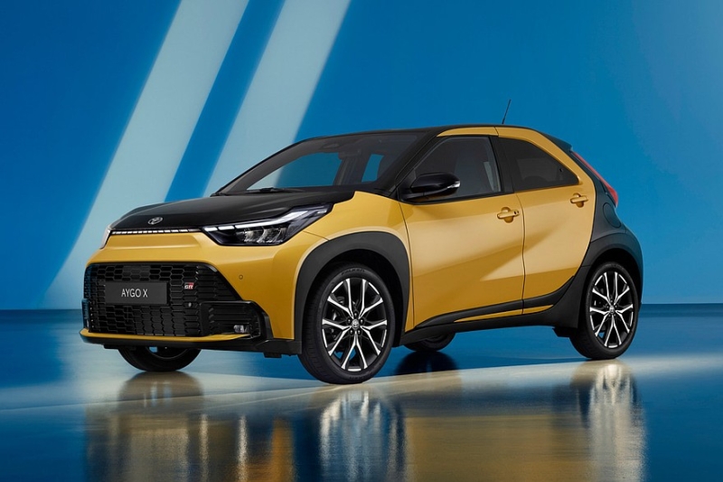 Рестайлинг принёс Toyota Aygo X новую начинку и «подогретую» версию GR Sport