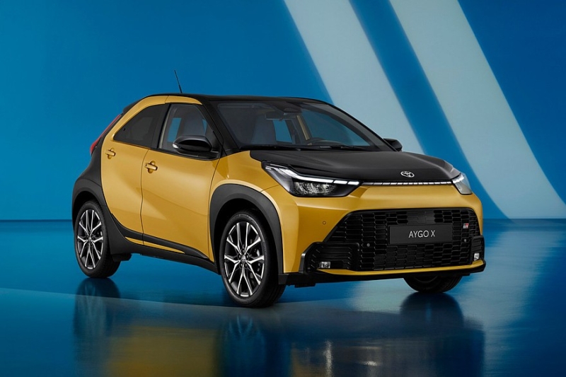 Рестайлинг принёс Toyota Aygo X новую начинку и «подогретую» версию GR Sport