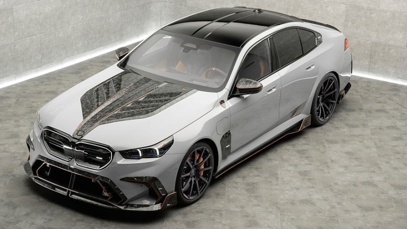 Так ему и надо: Mansory сделала новый BMW M5 ещё страшнее