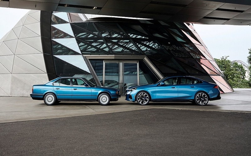 В память о былой изящности: BMW посвятила спецверсию новой «пятёрки» поколению E34