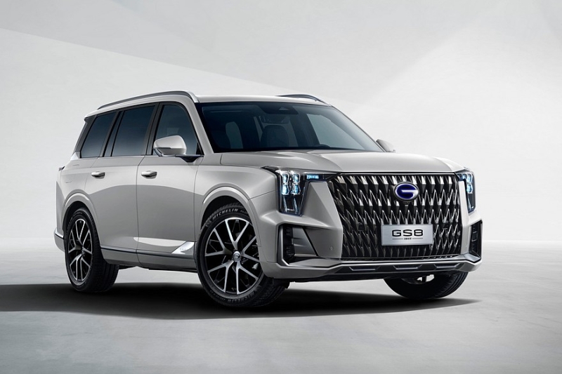 В России будут продавать GAC GS8 Dragon с новым дизайном и, возможно, другой начинкой