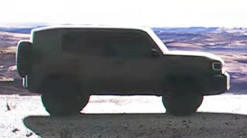 Внешность нового внедорожника Toyota Land Cruiser FJ раскрыта на патентном изображении