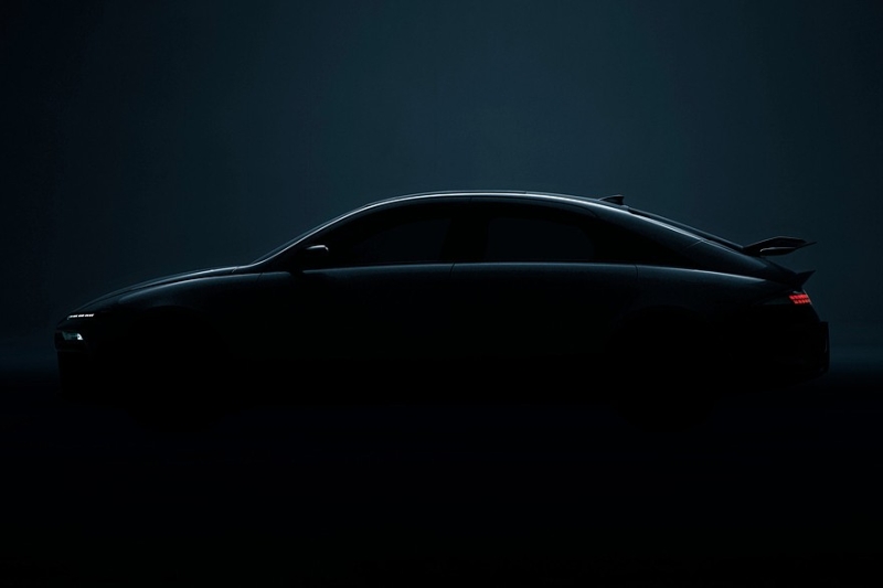 «Заряженный» седан готовится к дебюту: Hyundai Ioniq 6 N показался на новых тизерах