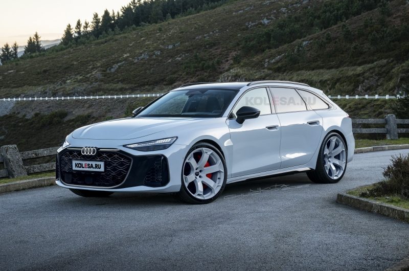 Audi RS6 Avant следующего поколения: новые изображения