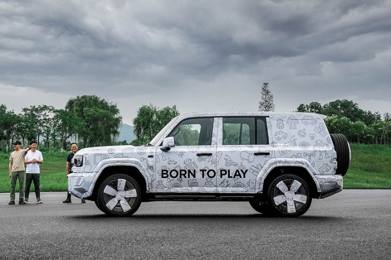 Брутальный iCAUR V27 от Chery, который появится в России: новые официальные фото