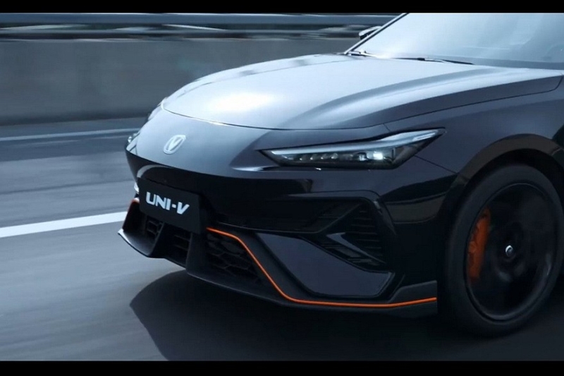 Changan Uni-V с новым дизайном готовится к старту продаж