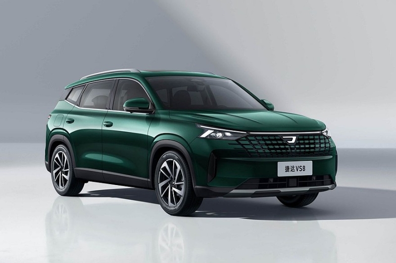 Флагманский кроссовер Jetta VS8 почти полностью рассекречен