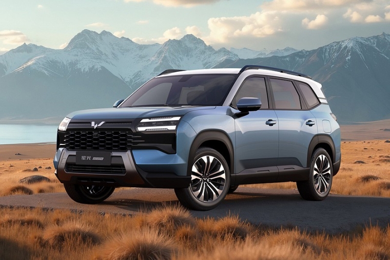 GM и SAIC готовят к премьере кроссовер Wuling Starlight 560: ждём новинку от Chevrolet?