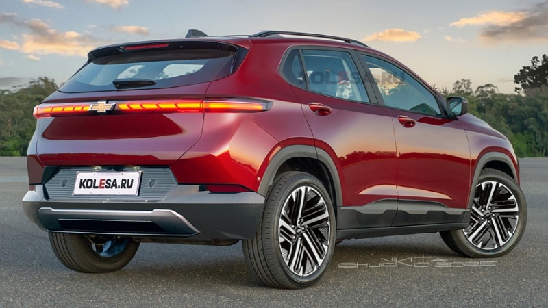 Новый бюджетный кроссовер Chevrolet: первые изображения