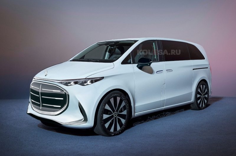 Новый Mercedes-Benz V-класса: первые изображения