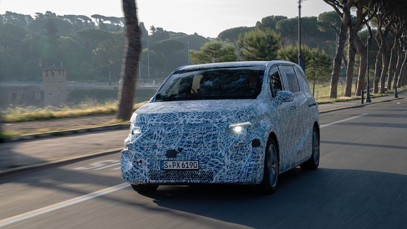 Новый минивэн Mercedes-Benz VLE готовится прийти на смену EQV