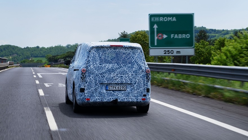 Новый минивэн Mercedes-Benz VLE готовится прийти на смену EQV