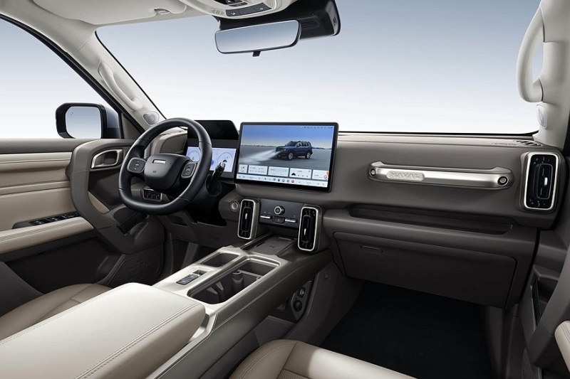 Новый салон Haval Dargo показали на официальных фото