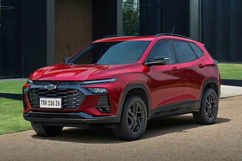 Обновлённый Chevrolet Tracker выходит на рынок: модный дизайн и два мотора