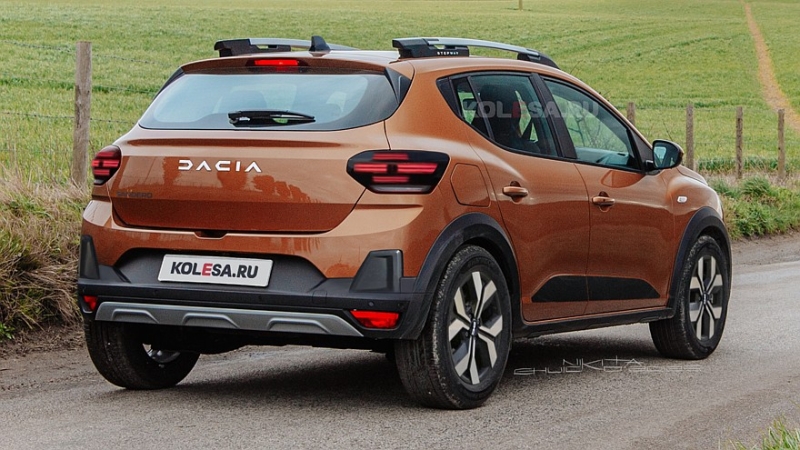 Обновлённый Dacia Sandero Stepway: первые изображения