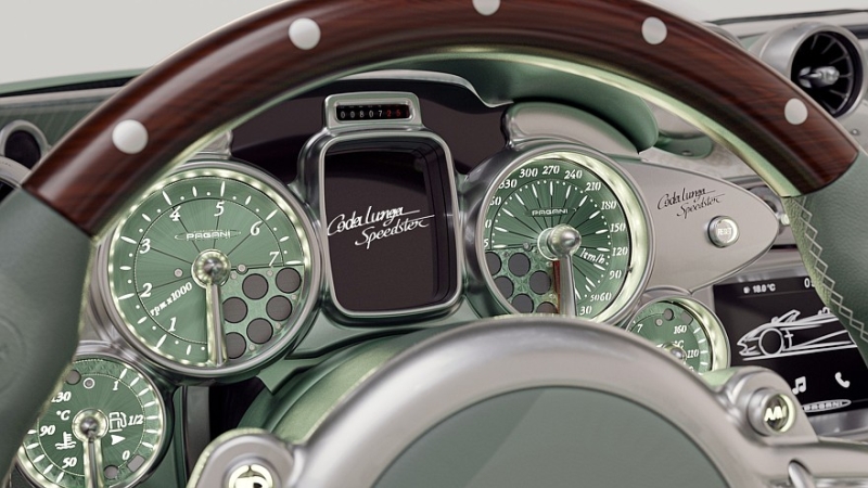 Pagani Huayra Codalunga Speedster: длинный хвост, съёмная крыша и 7-ступенчатая МКП