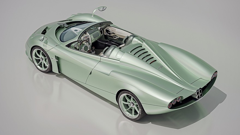 Pagani Huayra Codalunga Speedster: длинный хвост, съёмная крыша и 7-ступенчатая МКП