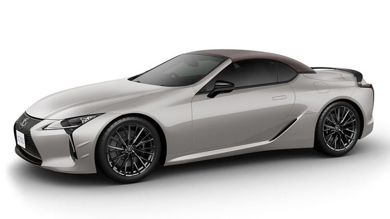 Посвежевшие купе и кабриолет Lexus LC 500 обзавелись спецверсией Pinnacle