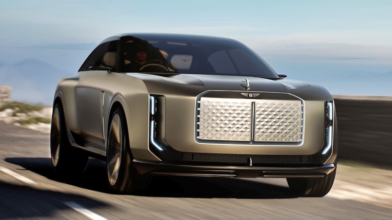 Программный концепт Bentley EXP 15: асимметричное кросс-купе без круглых фар