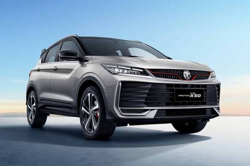 Proton X50 на базе Geely Coolray: внешность самого свежего «китайца» и собственный салон