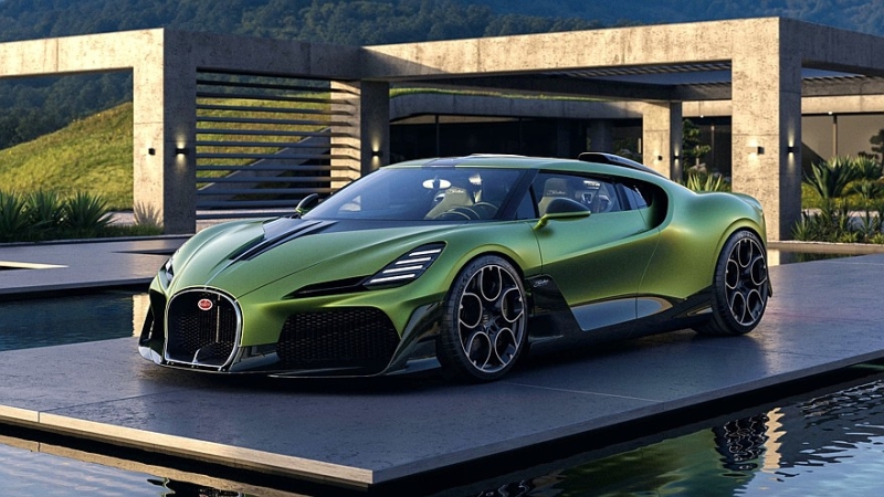 Bugatti Brouillard: первенец новой линейки уникальных суперкаров для коллекционеров