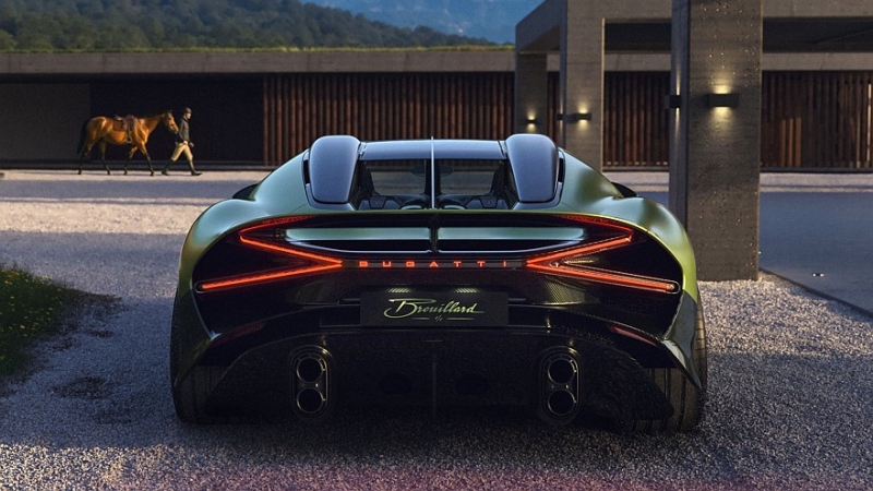 Bugatti Brouillard: первенец новой линейки уникальных суперкаров для коллекционеров