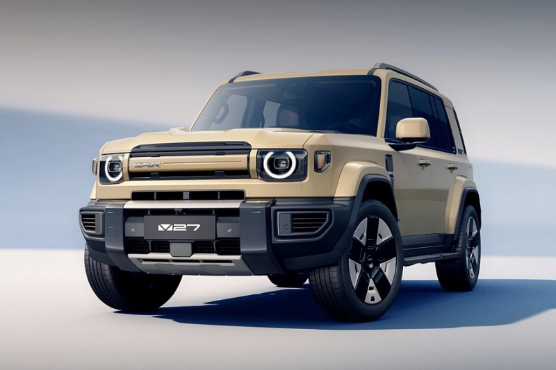 Chery представила брутальный кроссовер iCAUR V27, его привезут в Россию