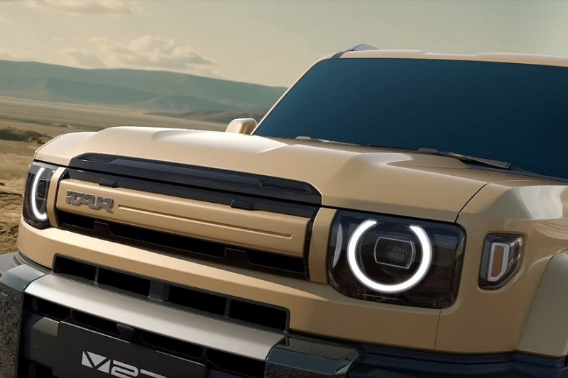 Chery представила брутальный кроссовер iCAUR V27, его привезут в Россию