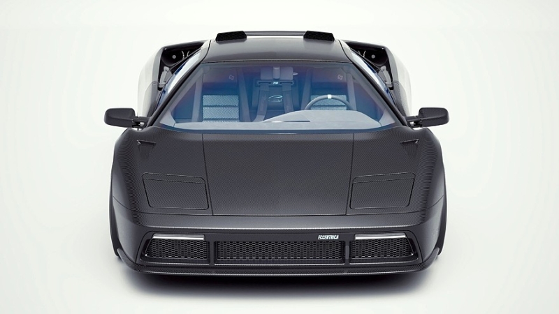 Eccentrica V12 Pacchetto Titano: трековая версия рестомода на базе Lamborghini Diablo