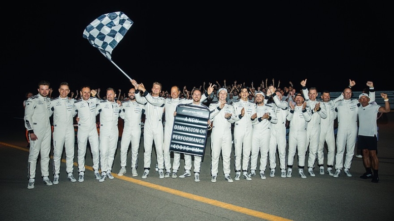 Электрический Mercedes-AMG GT XX совершил кругосветку за 7,5 дней, но есть нюанс