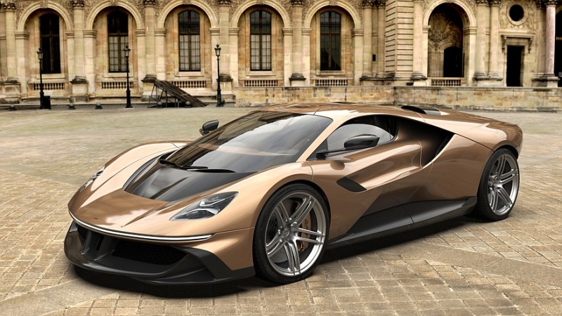 Garagisti & Co. GP1: аналоговый суперкар с атмосферным V12 от новой британской марки