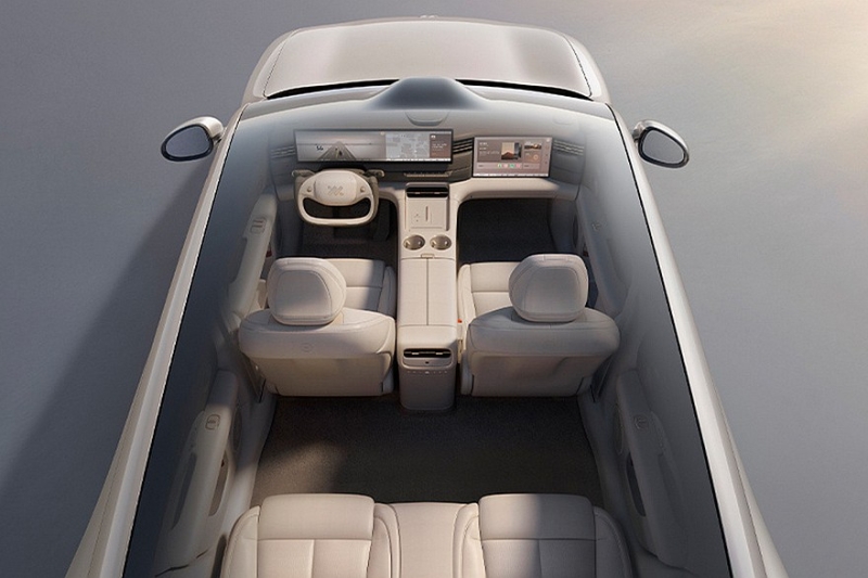 Кроссовер IM LS6 от SAIC в новом поколении получил ещё более необычный интерьер