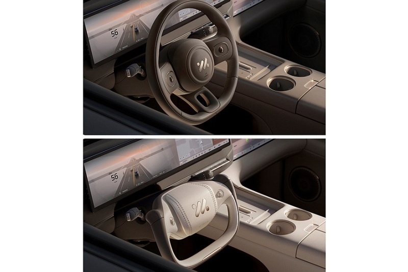 Кроссовер IM LS6 от SAIC в новом поколении получил ещё более необычный интерьер