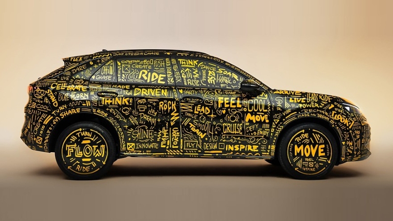 Кроссовер Volkswagen T-Roc нового поколения готовится к дебюту: первое официальное фото