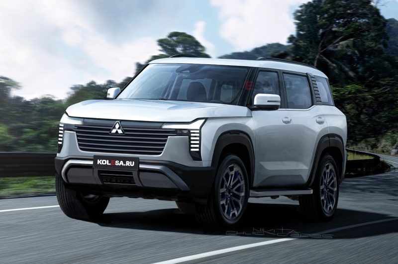 Mitsubishi Pajero Sport нового поколения: первые изображения