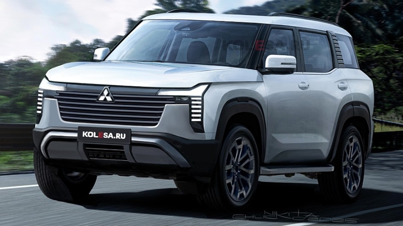 Mitsubishi Pajero Sport нового поколения: первые изображения