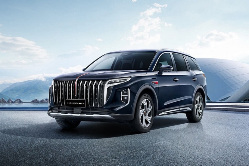 Новый кроссовер Hongqi HS7 для России: подробности об оснащении