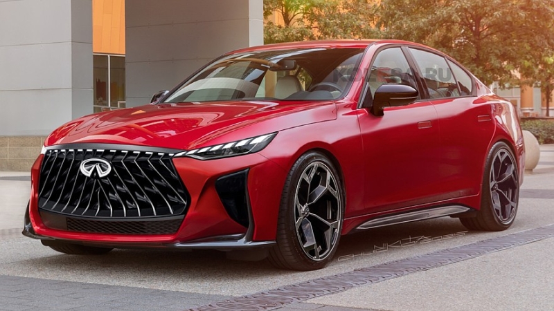 Новый седан Infiniti Q50: первые изображения