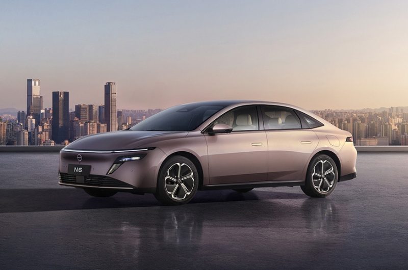 Новый седан Nissan N6 показали на официальных фото