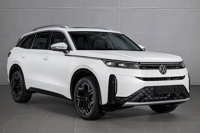 Обновлённый кроссовер Volkswagen Tavendor раскрылся до премьеры