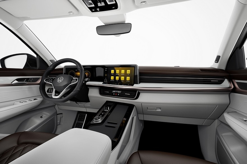 Обновлённый кроссовер Volkswagen Tavendor раскрылся до премьеры