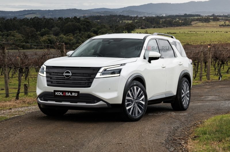 Обновлённый Nissan Pathfinder: первые изображения