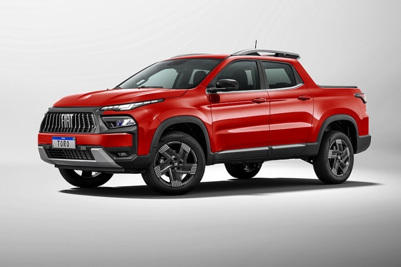 Представлен обновлённый пикап Fiat Toro: внушительнее, но не особо богаче