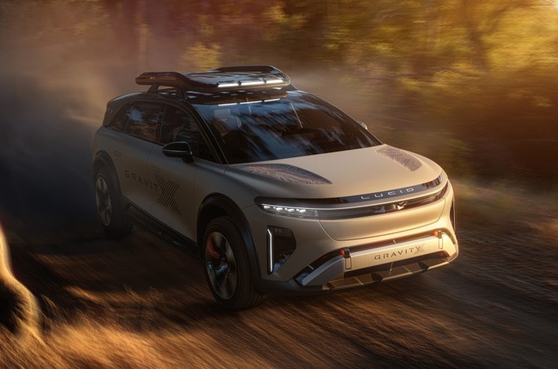 Приключенческий концепт Lucid Gravity X: готов к путешествиям по дорогам и за их пределами