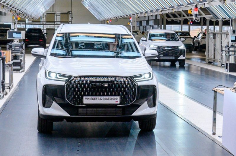 Производство кроссовера Tenet T7 стартовало на заводе в Калуге